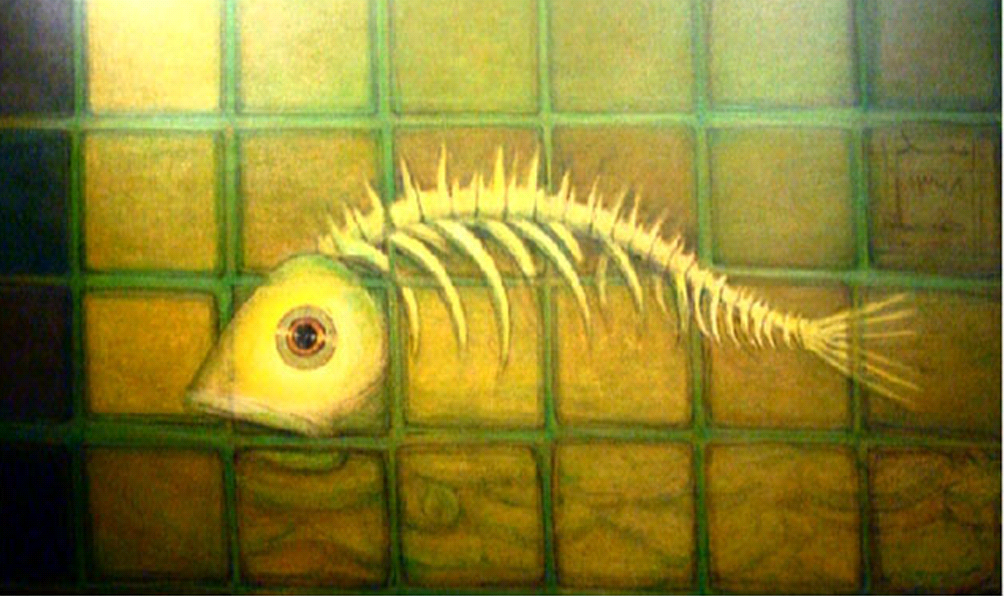 نقاشی امید اثر استاد جلیل ضیاءپور سال ۱۳۶۸