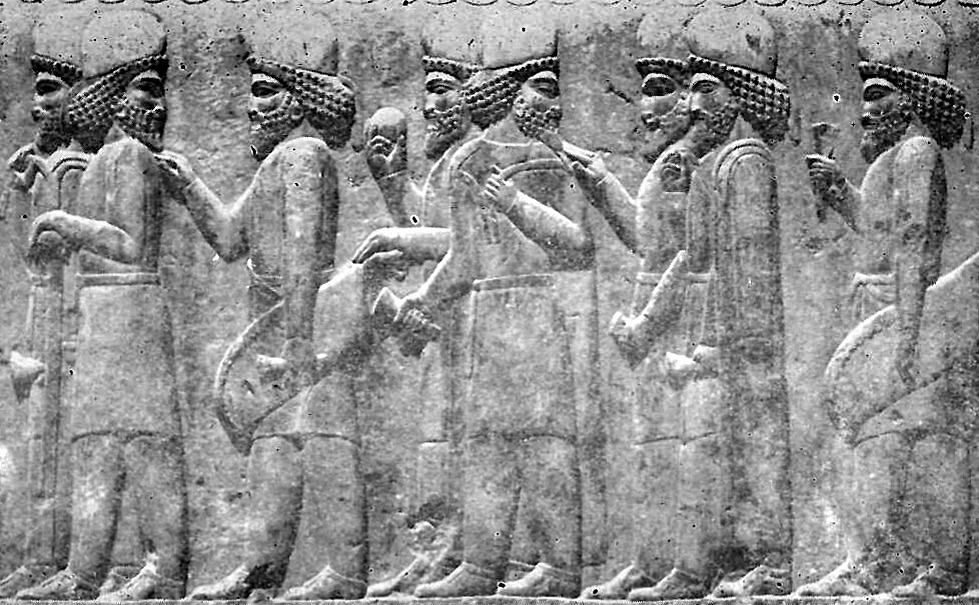 General appearance of the Aryan people known (as Median) - Persepolis