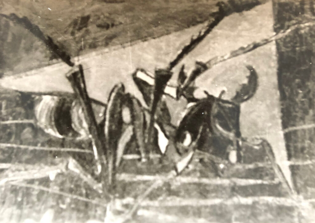 Riding an Ant, 1949