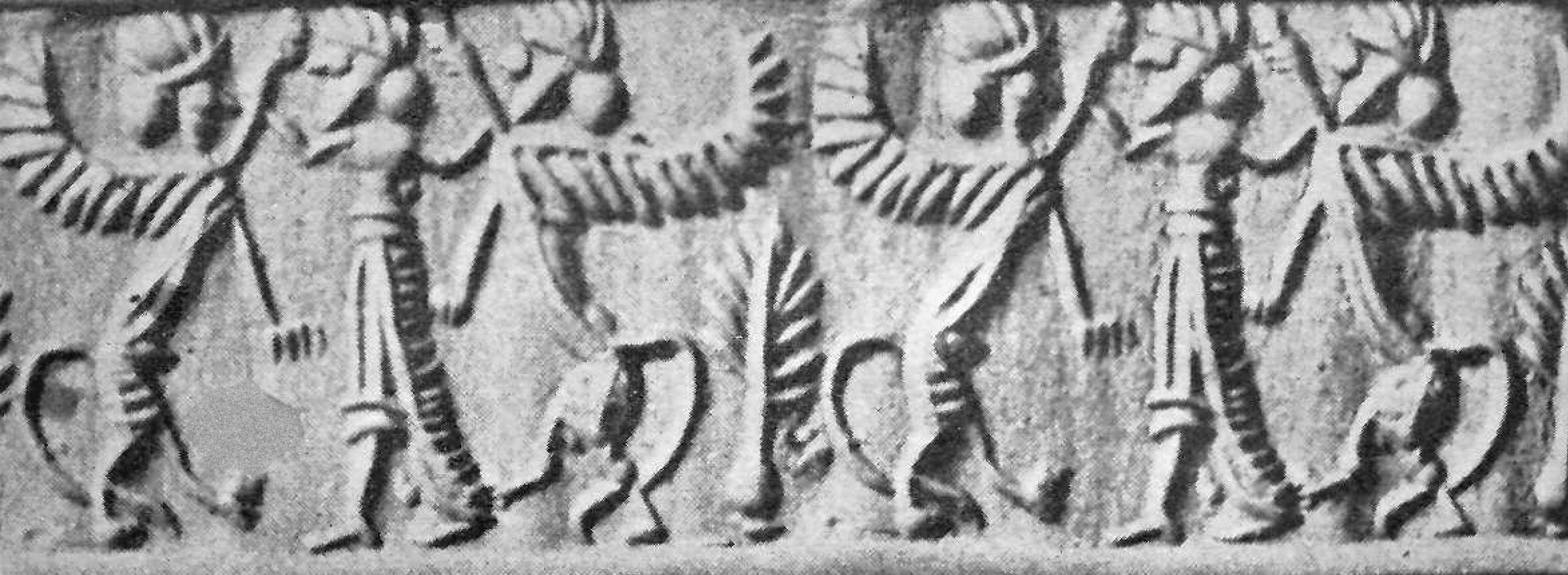 Seal design from the book Persepolis by Schmidt