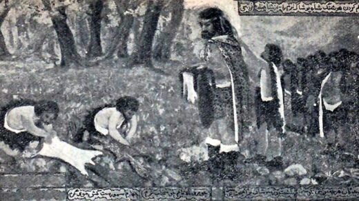 تابلویی دیگر از هوشنگ‌شاه - بر مبنای تحقیقات بخش پژوهش‌های هنری بنیاد شاهنامهٔ فردوسی